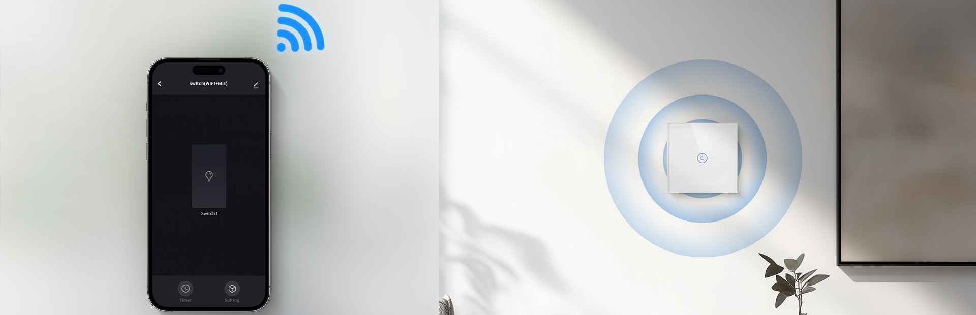 4 Gang Wifi Light Switch
