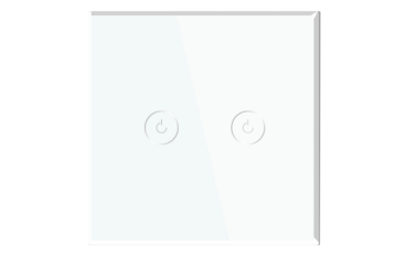 Melody Zigbee 2  Gang Touch Light Switch