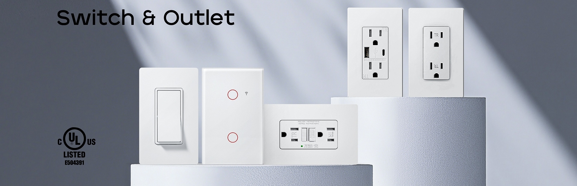 US Standard Switches and Receptacles